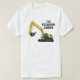 Funny Bagger Legend Heavy Equipment Operator T-Shirt (Design vorne)