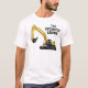 Funny Bagger Legend Heavy Equipment Operator T-Shirt (Vorderseite)