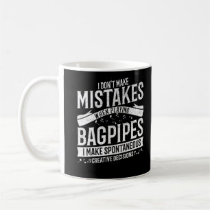 Funny Bagpipe Musician Music Loud Bagpiper Kaffeetasse