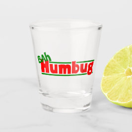 Funny Bah humbug Weihnachtsfeier Schnapsglas