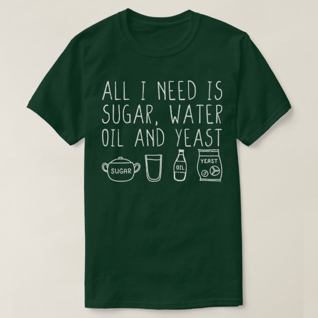 Funny Baker Bread Baker Bread Baking   T-Shirt (Design vorne)