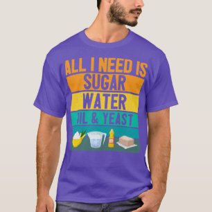 Funny Baker Brot Backbrot Backbäcker Retro T-Shirt