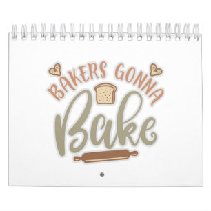 Funny Bakers Zitat Kalender