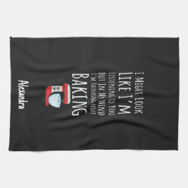 Funny Baking Gifts Baker Chef Humor Personalized Geschirrtuch