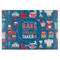 Funny Baking Whisky Taker Cool Retro Baker Muster