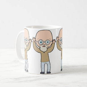 Funny Bald Man Kaffeetasse