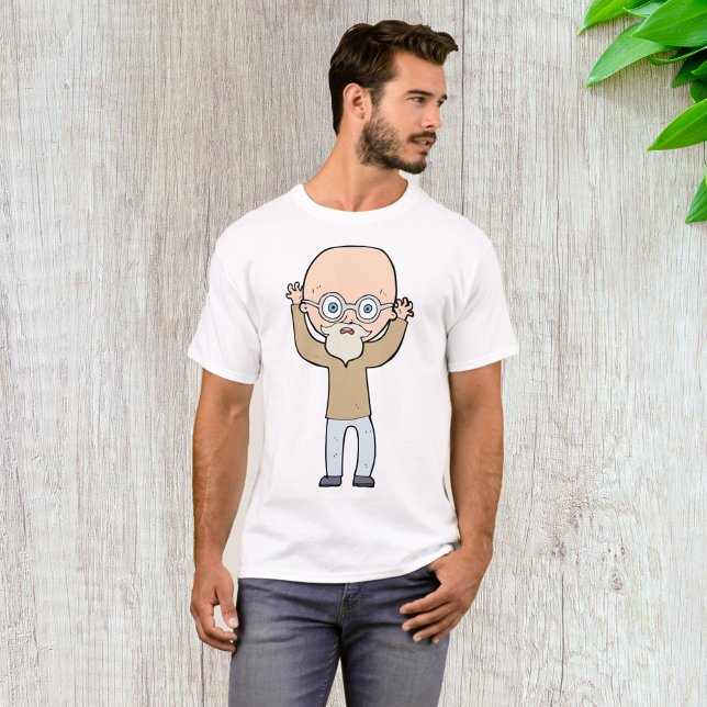 Funny Bald Man T-Shirt (Von Creator hochgeladen)