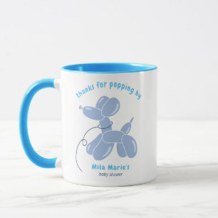 Funny Balloon Dog Baby Dusche  Tasse