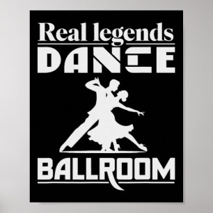 Funny Ballroom Dancing Design für Ballroom Dancer Poster
