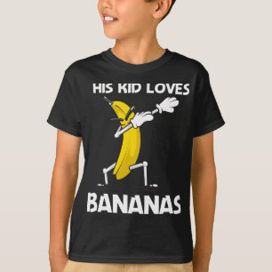 Funny Banana Art für Kinder Boys Berry Frucht Smoo T-Shirt