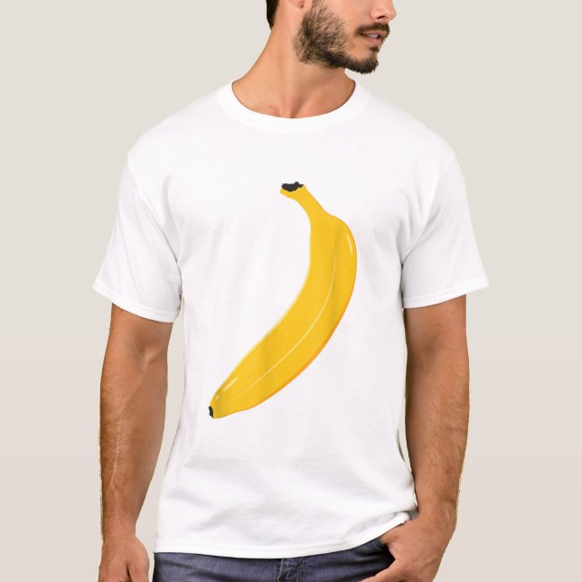 Funny Banana Frucht Halloween T - Shirt Kostümcoup (Vorderseite)