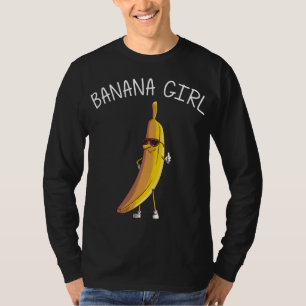 Funny Banana Geschenk für Girls Frucht Abendessen  T-Shirt