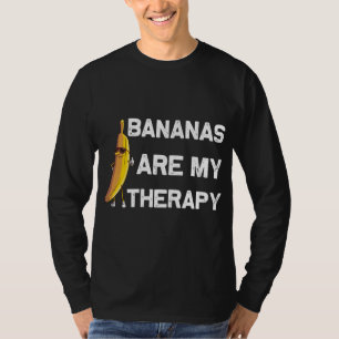 Funny Banana Geschenk Männer Frauen Frucht Eater L T-Shirt