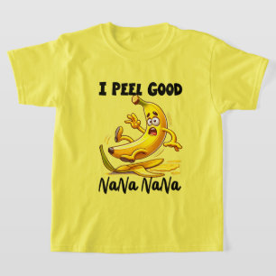 Funny banana peellart art T-Shirt