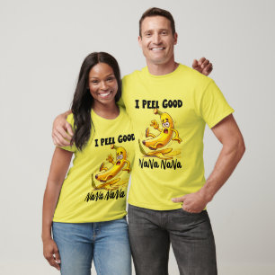 Funny banana peellart art T-Shirt
