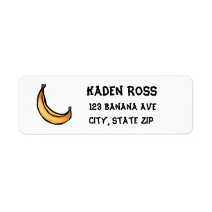 Funny Banana Rücksendeadresse