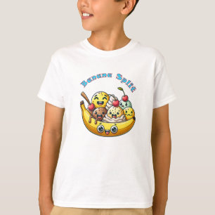 Funny banana split banane T-Shirt