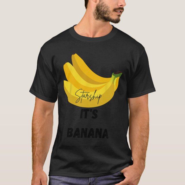 Funny Banana Zitat T-Shirt (Vorderseite)