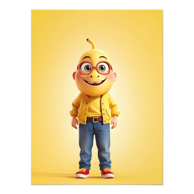 Funny Banane Fotodruck (Vorne)