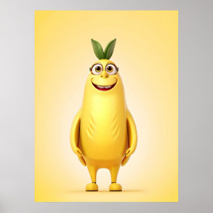 Funny Banane Poster