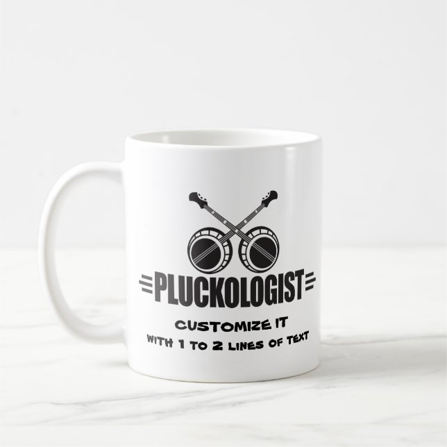 Funny Banjo Tasse (Links)