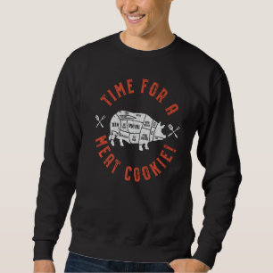 Funny Barbecue Grillen Rauchen Kochen Kochkoch Sweatshirt
