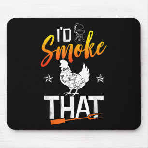 Funny Barbecue Hühnchen Grafische Frauen Männer Me Mousepad
