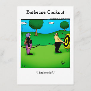 Funny Barbecue Party Einladungen "Spectickles"