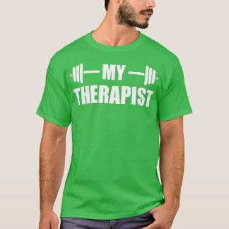 Funny Barbell Design für Männer Weibchengewichte T-Shirt