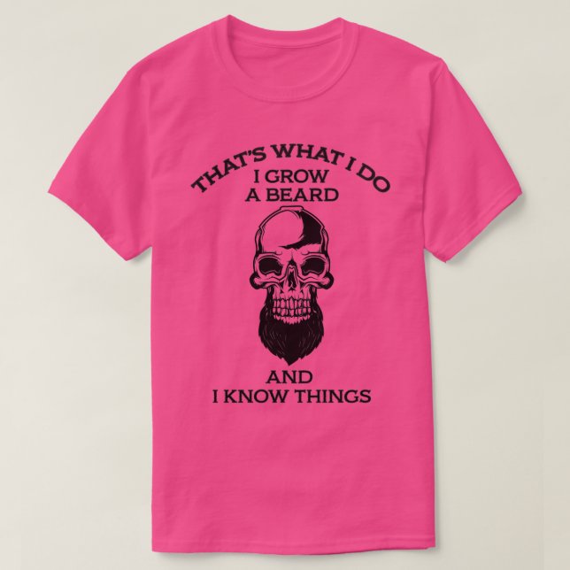 Funny Barber Shirts für Bearded Men Beard Game Gif (Design vorne)