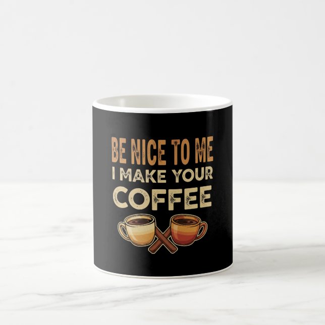 Funny Barista Cafe Lover Gift Kaffeetasse (Mittel)