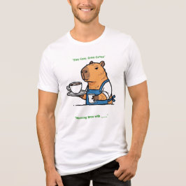 Funny Barista Capybara Shirt