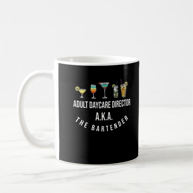 Funny Barkeeper Alcohol Mixer Barkeeper Jokes Kaffeetasse (Links)