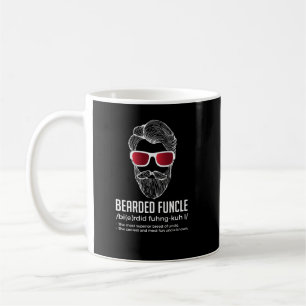 Funny Bartded Funcle Definition Neu Kaffeetasse