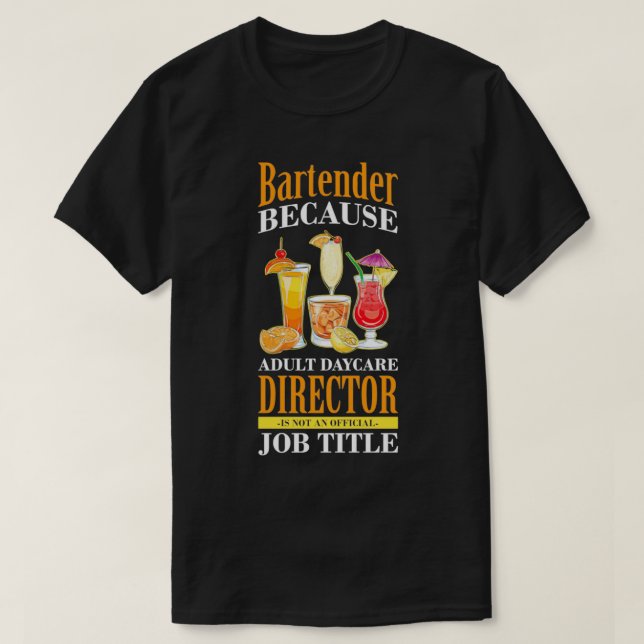 Funny Bartending Bar Working Barkeeper Pullover (Design vorne)