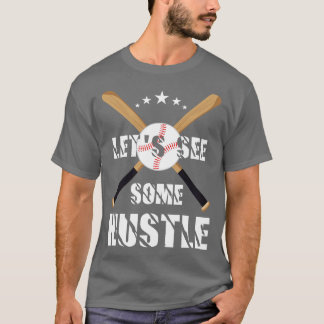 Funny Baseball Coach Lasse einiges an Zitat T-Shirt