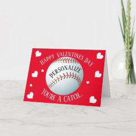 Funny Baseball Du bist eine Faschwale Feiertagskarte