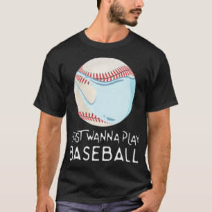 Funny Baseball Fan Player Geschenk ich nur spielen T-Shirt