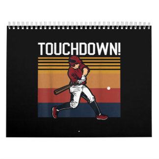 Funny Baseball Football Touchdown Sports Spaß Kalender