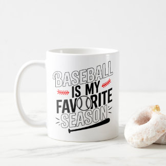 Funny Baseball ist mein Lieblings-Saisontrainer Kaffeetasse