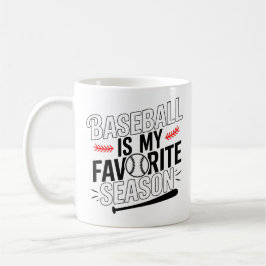 Funny Baseball ist mein Lieblings-Saisontrainer Kaffeetasse