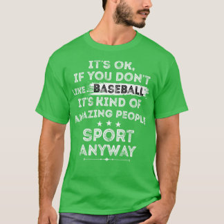 Funny Baseball Liebhaber Geschenk Shirt für Sohn u