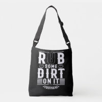 Funny Baseball rub ein wenig Schmutz darauf