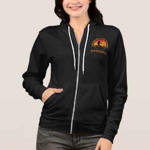 Funny Baseball Sprichwort Vintage Silhouette Playe Hoodie