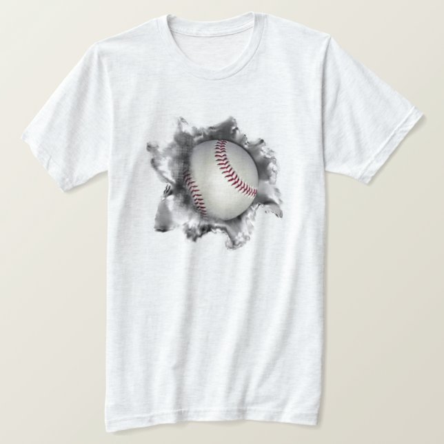 Funny Baseball T-Shirt (Design vorne)