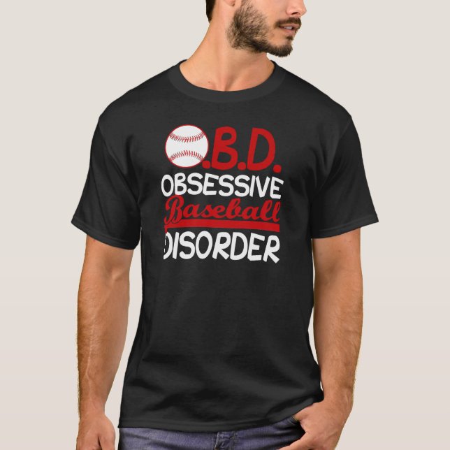 Funny Baseball T-Shirt (Vorderseite)