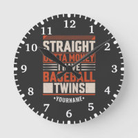 Funny Baseball Twin Parent Geschenk