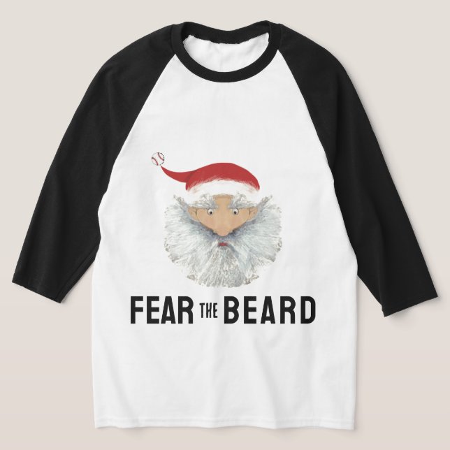 Funny Baseball Weihnachten T-Shirt (Ablage )
