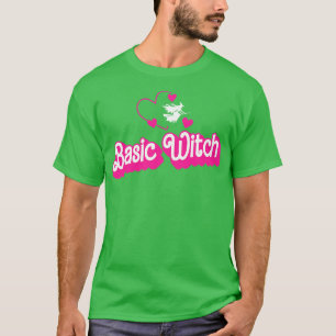 Funny Basic Hexe Lazy Kostüme Girls Funny H T-Shirt