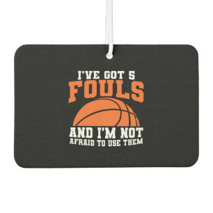 Funny Basketball Autolufterfrischer